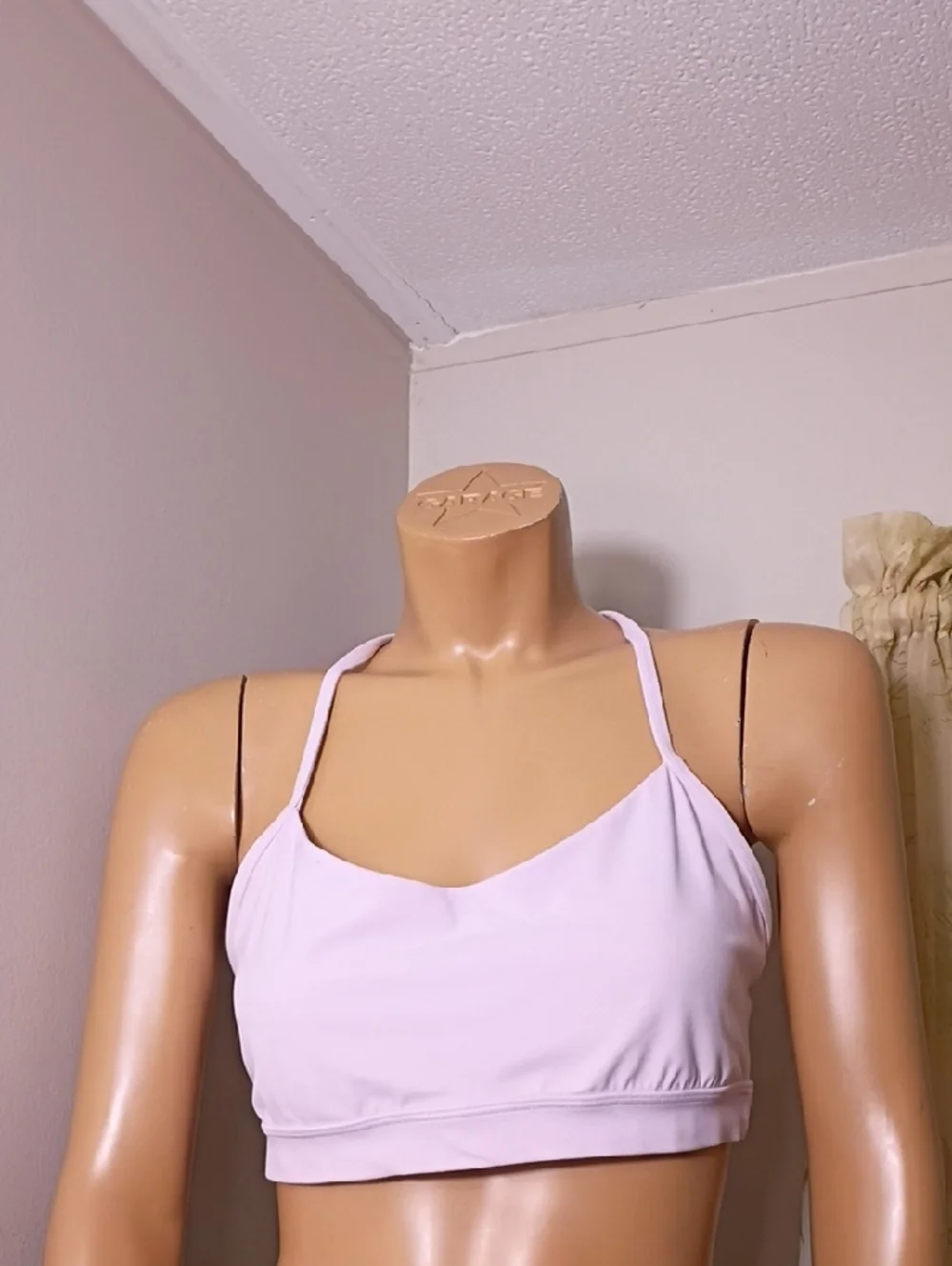 lululemon athletica Pale‎ Pink Strappy Y-Back Bralette